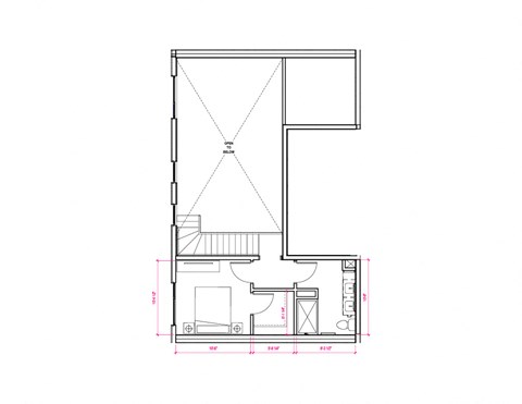 Vancouver Mezzanine Floor Plan at Expo at Forest Park, Missouri, 63112